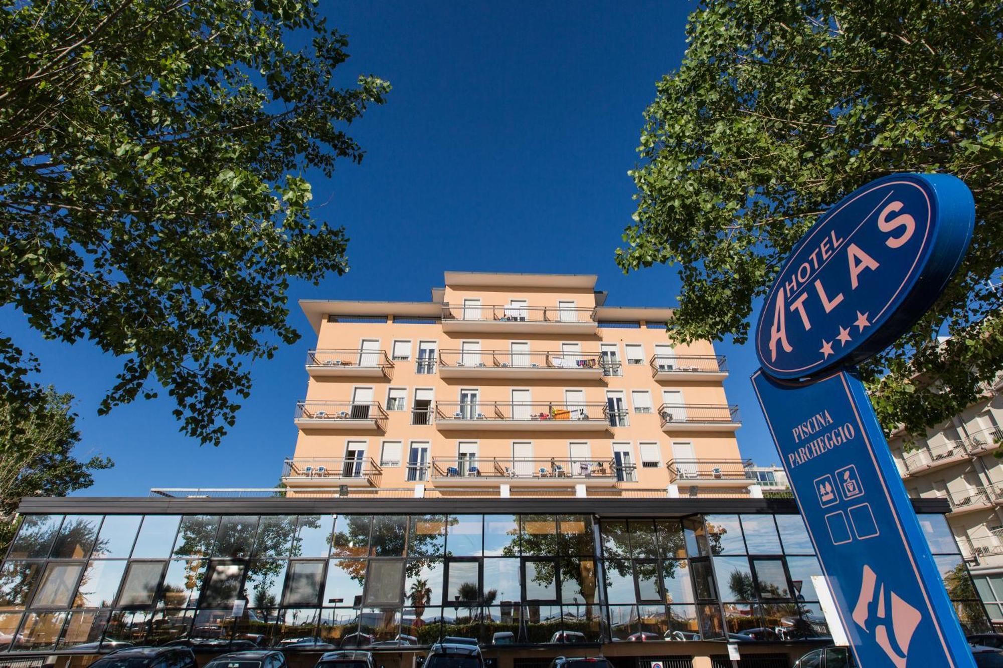 Hotel Atlas Римини Экстерьер фото