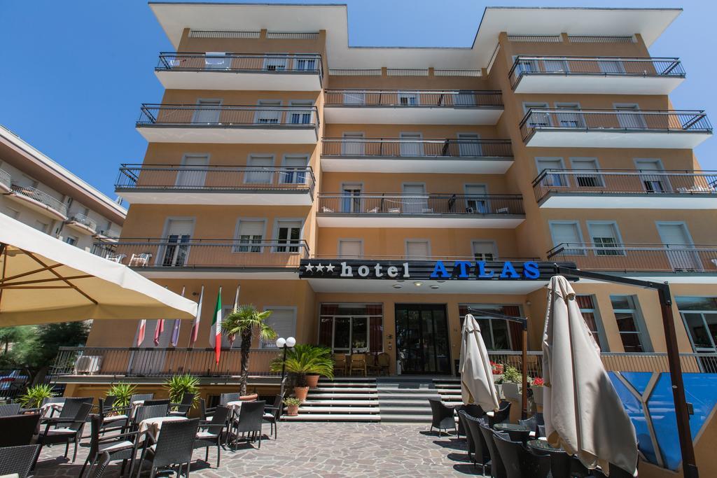 Hotel Atlas Римини Экстерьер фото
