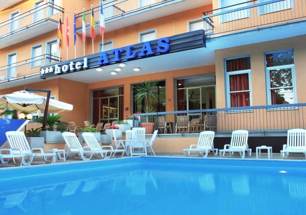 Hotel Atlas Римини Экстерьер фото
